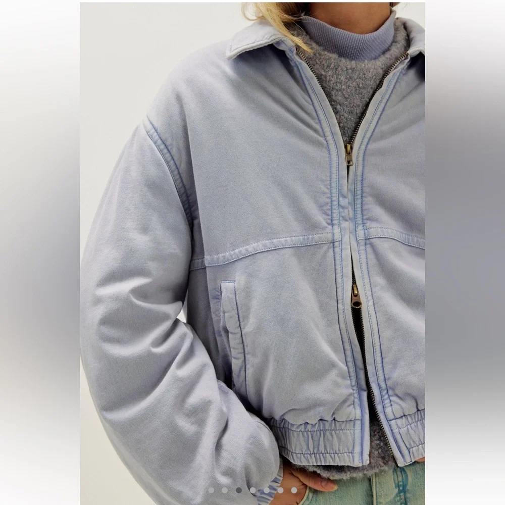 Free People FP One Birdie Washed Jacket - Picture 2 of 7